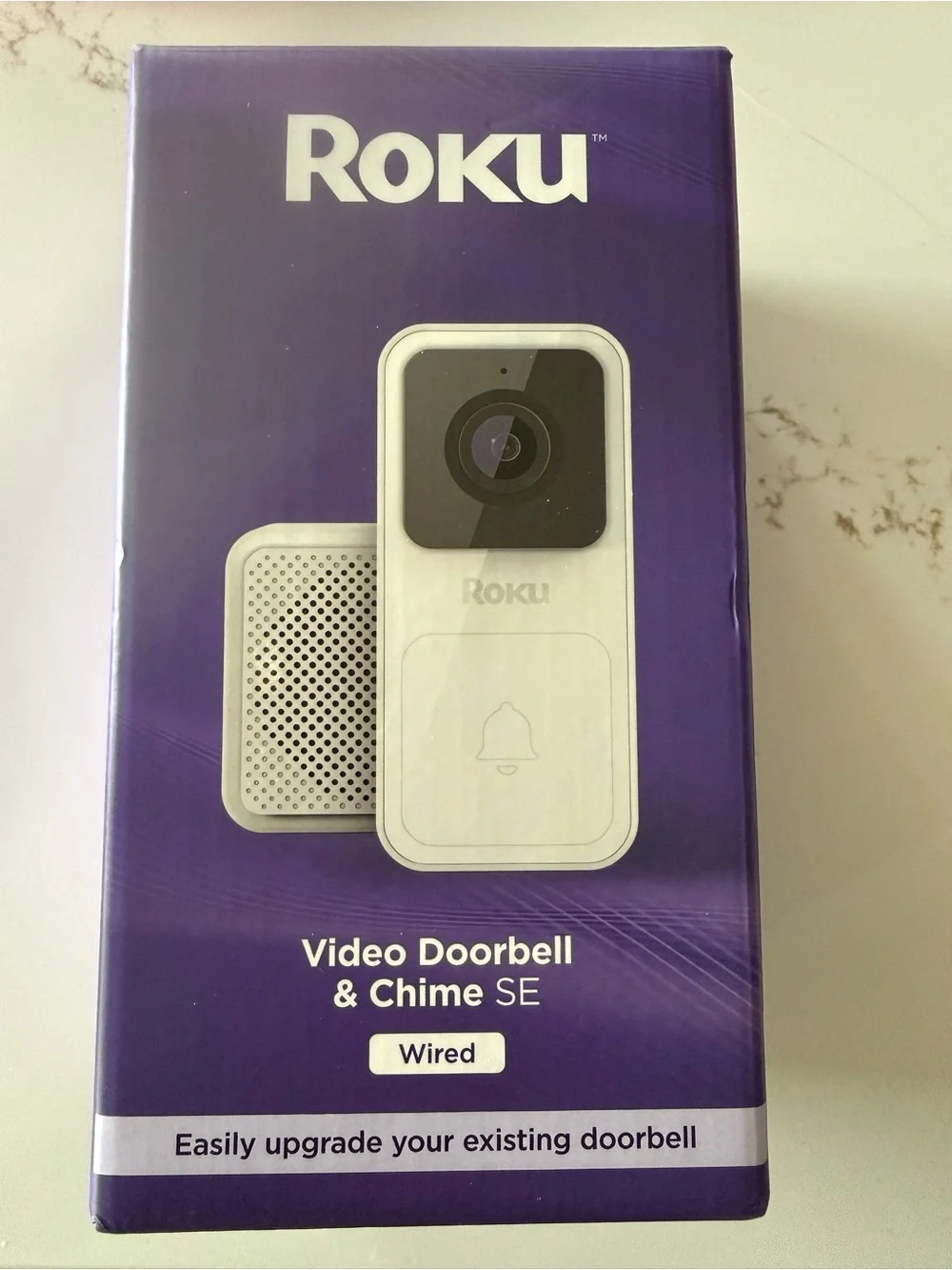 Roku White Video Doorbell & Chime SE Wired Kit